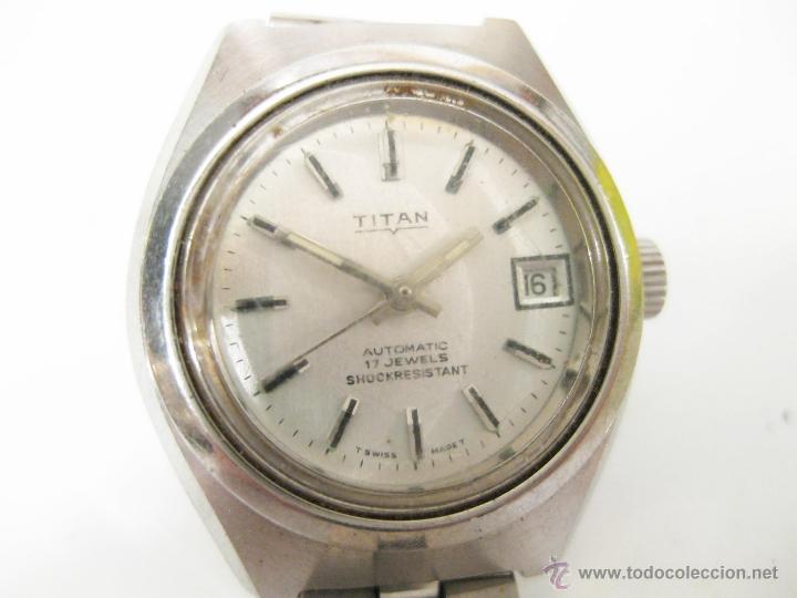 Relojes autom&aacute;ticos: RELOJ AUTOMATICO MARCA TITAN DE SE&Ntilde;ORITA - Foto 2