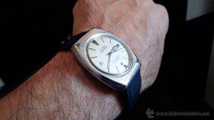 Relojes autom&aacute;ticos: Antiguo reloj Cyma autom&aacute;tico Conquistador by Synchron - Foto 6