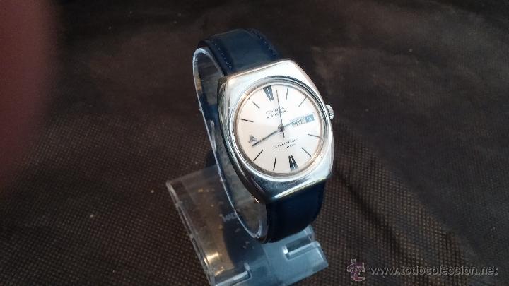 Relojes autom&aacute;ticos: Antiguo reloj Cyma autom&aacute;tico Conquistador by Synchron - Foto 23