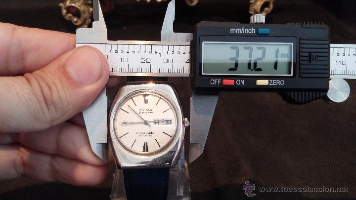 Relojes autom&aacute;ticos: Antiguo reloj Cyma autom&aacute;tico Conquistador by Synchron - Foto 31