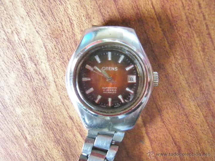 Relojes autom&aacute;ticos: RELOJ AUTOM&Aacute;TICO DE SE&Ntilde;ORA ORENS FUNCIONA PERFECTO - Foto 2