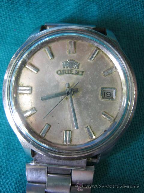 Relojes autom&aacute;ticos: Reloj autom&aacute;tico Orient de caballero. No funciona - Foto 1
