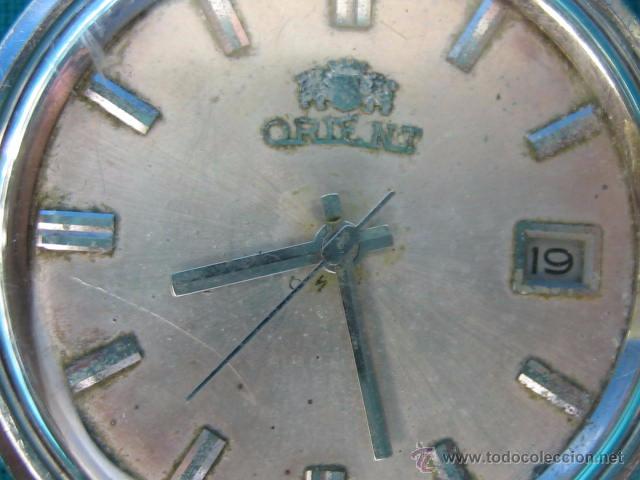 Relojes autom&aacute;ticos: Reloj autom&aacute;tico Orient de caballero. No funciona - Foto 4