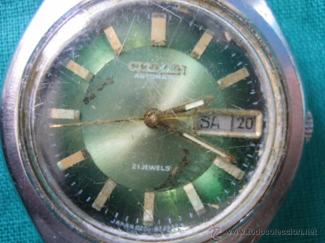 Relojes autom&aacute;ticos: Reloj autom&aacute;tico Citizen de caballero. No funciona - Foto 3