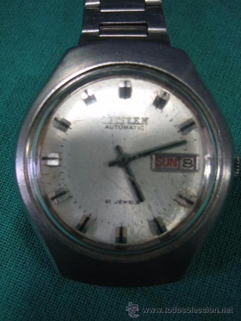 Relojes autom&aacute;ticos: Reloj de caballero citizen. Funciona - Foto 1
