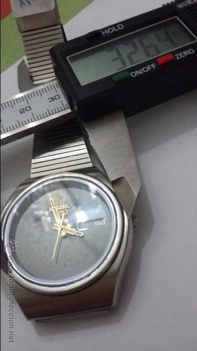 Relojes autom&aacute;ticos: RELOJ SEIKO DE PULSERA AUTOM&Aacute;TICO. CORREA MARCA SAINO. - Foto 13