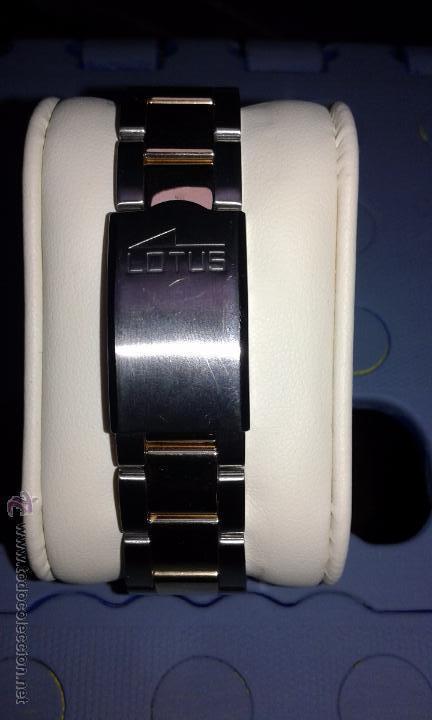 Relojes autom&aacute;ticos: Reloj lotus de acero - Foto 3