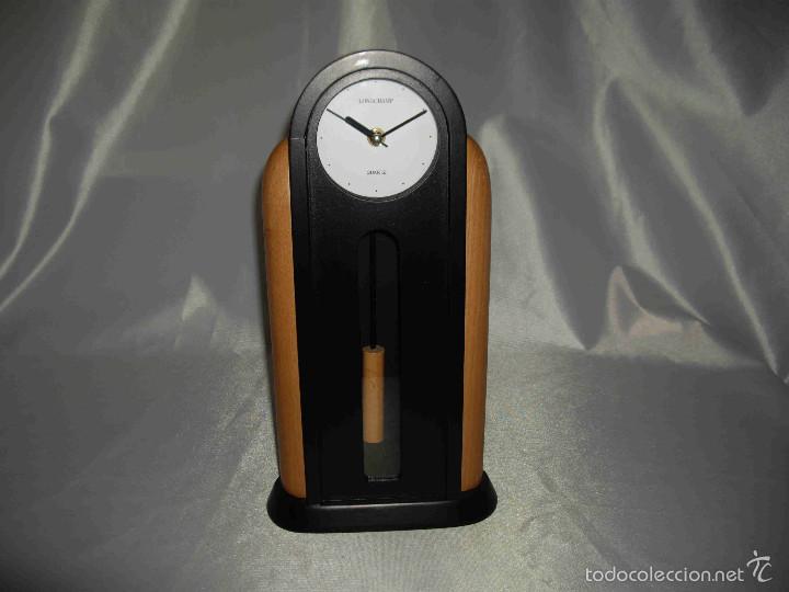 Relojes autom&aacute;ticos: reloj sobremesa madera pendulo - Foto 1