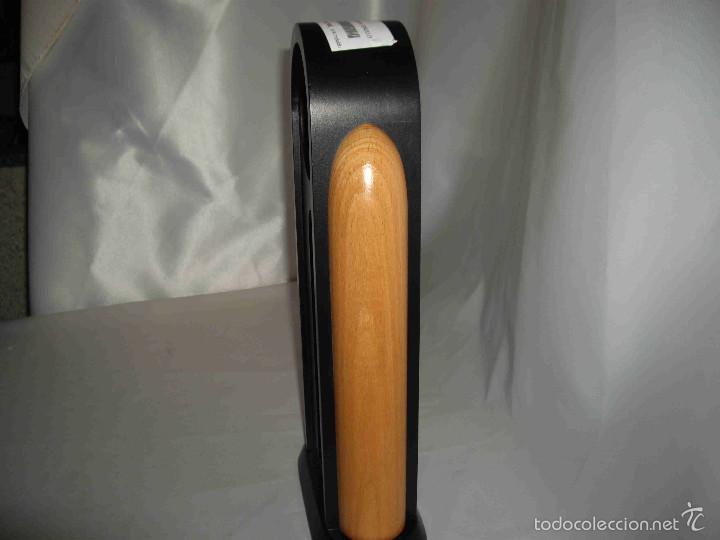 Relojes autom&aacute;ticos: reloj sobremesa madera pendulo - Foto 3