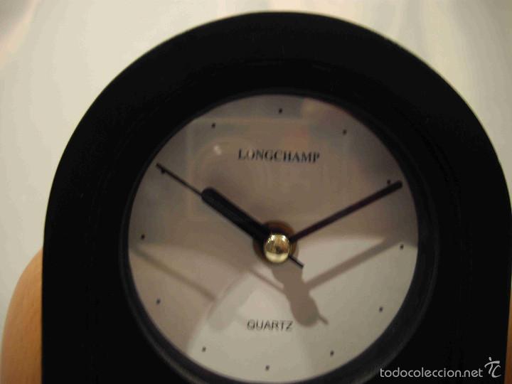 Relojes autom&aacute;ticos: reloj sobremesa madera pendulo - Foto 5