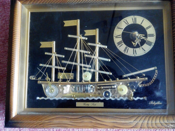 Relojes autom&aacute;ticos: RELOJ CON FORMA DE BARCO MAQUINARIA A PILAS - Foto 1