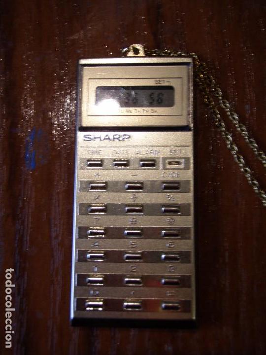 Relojes autom&aacute;ticos: RELOJ CALCULADORA ALARMA SHARP EL-8062 EL8062 - Foto 1