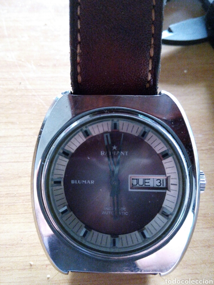 Relojes autom&aacute;ticos: Reloj Radiant Blumar, gran coleccionable swiss - Foto 4
