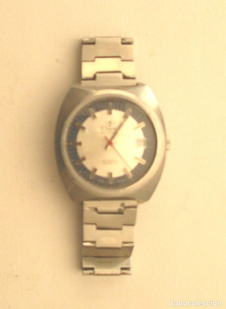 Relojes autom&aacute;ticos: Reloj Cliper Autom&aacute;tico con Calendario, Funciona. Med. 3,7 cm - Foto 1
