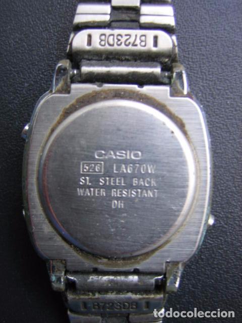 Relojes autom&aacute;ticos: Reloj Casio se&ntilde;ora. No funciona.Falta de pila - Foto 4