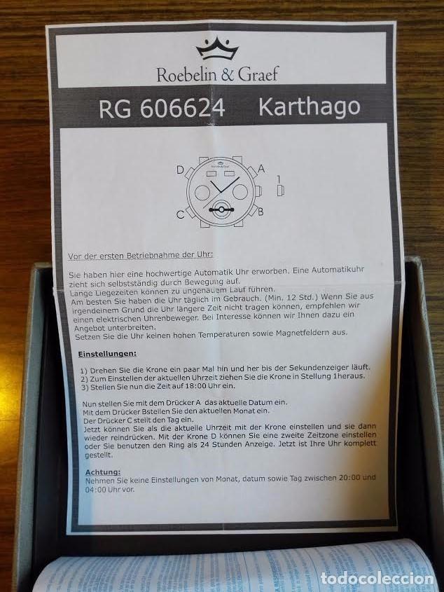 Relojes autom&aacute;ticos: RELOJ R&G KARTAGO - Foto 7
