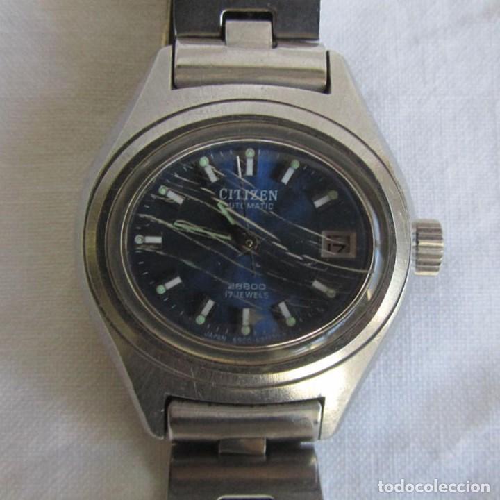 Relojes autom&aacute;ticos: Reloj autom&aacute;tico de se&ntilde;ora Citizen funcionando - Foto 1