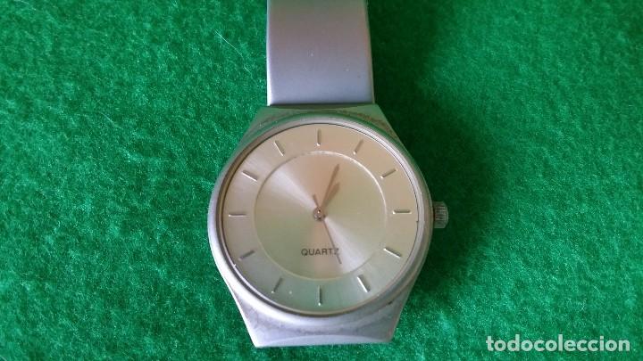 Relojes autom&aacute;ticos: Reloj Caballero Quartz Plateado - Foto 1