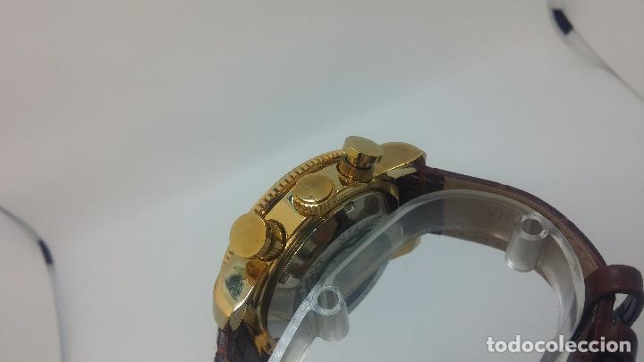 Relojes automáticos: Reloj Skeleton automatico de caballero dorado - Foto 28 - 103809027