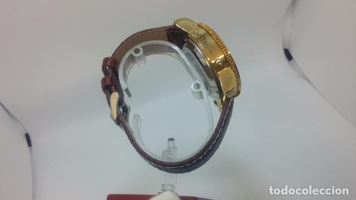 Relojes automáticos: Reloj Skeleton automatico de caballero dorado - Foto 34 - 103809027