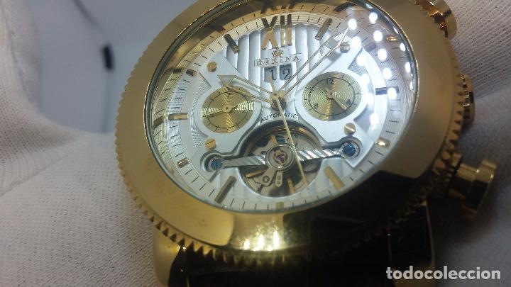 Relojes automáticos: Reloj Skeleton automatico de caballero dorado - Foto 109 - 103809027