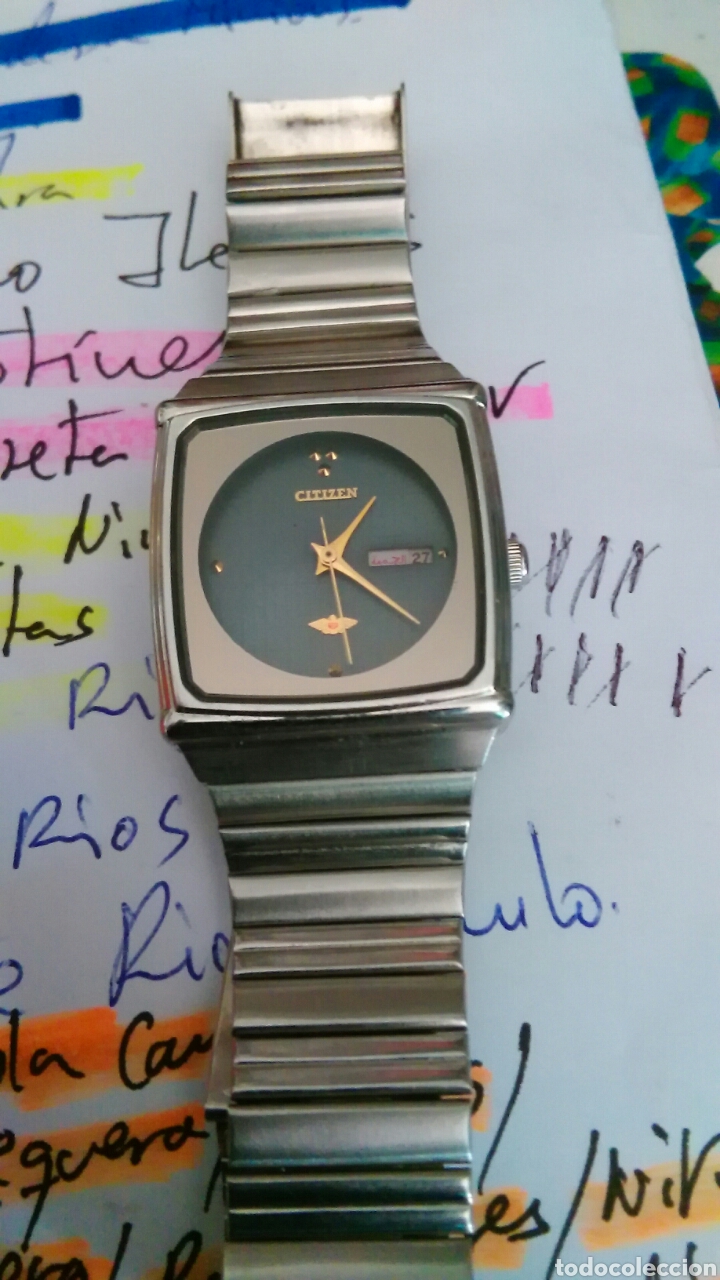 Relojes autom&aacute;ticos: Reloj citizen de mujer autom&aacute;tico con su correra original.funciona - Foto 1