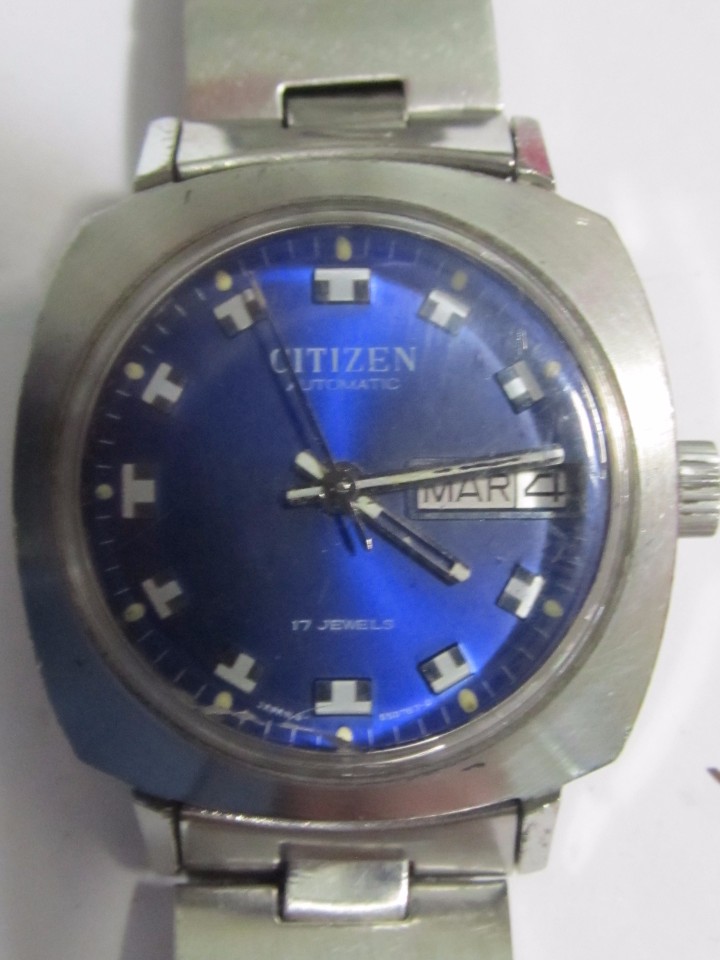 Relojes autom&aacute;ticos: RELOJ AUTOM&Aacute;TICO CITIZEN, 17 RUBIS /CR19-38 - Foto 2