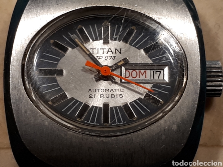 Relojes autom&aacute;ticos: Reloj automatico suizo Titan tp073 - Foto 4