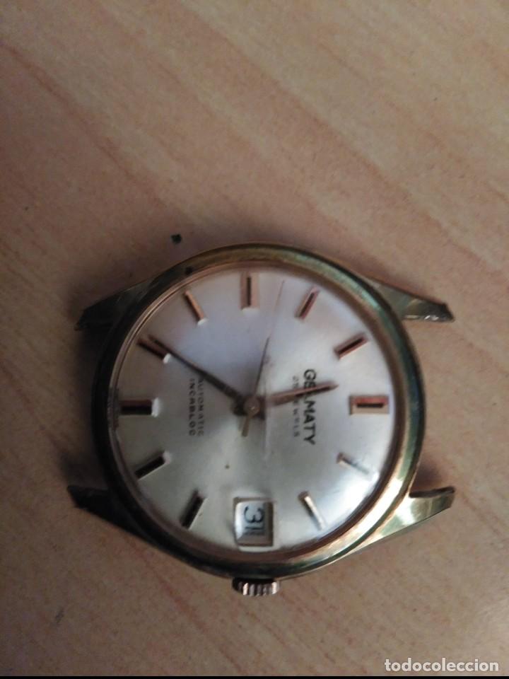 Relojes autom&aacute;ticos: antiguo reloj germaty automatico funciona suizo - Foto 1