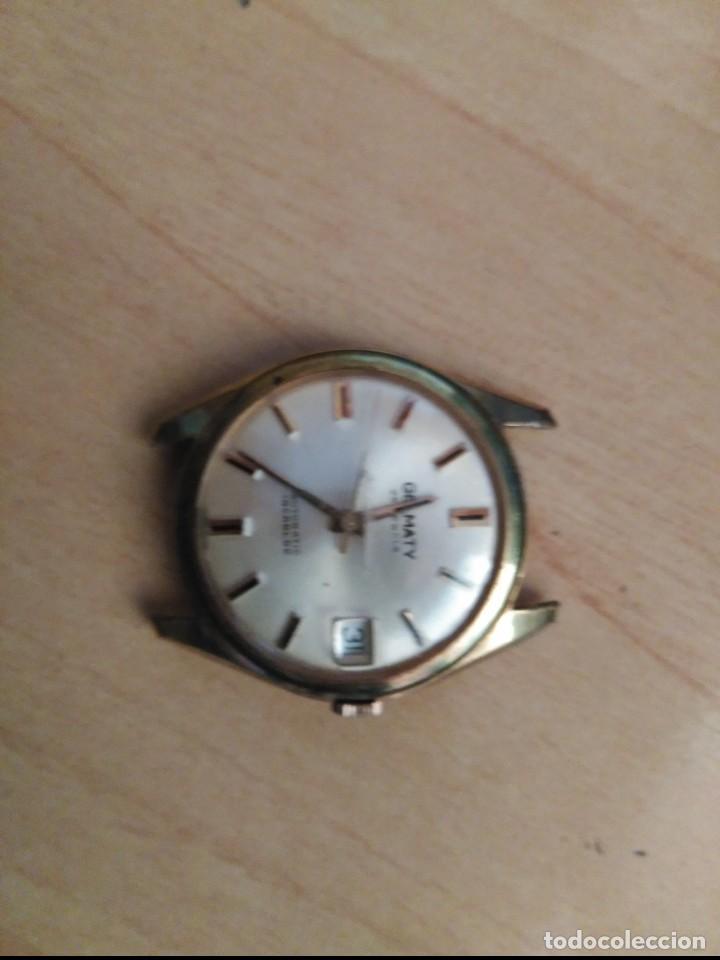 Relojes autom&aacute;ticos: antiguo reloj germaty automatico funciona suizo - Foto 2