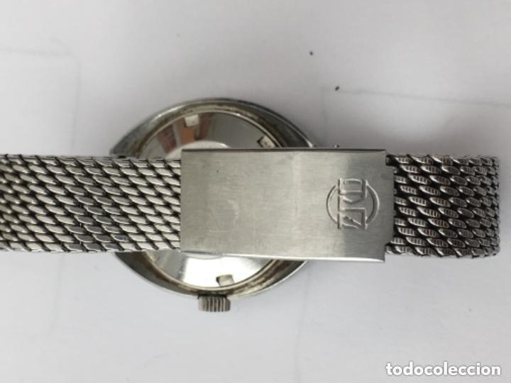 Relojes autom&aacute;ticos: RELOJ DELKAR AUTOMATICO 21 RUBIS FUNCIONANDO SUIZO - Foto 3