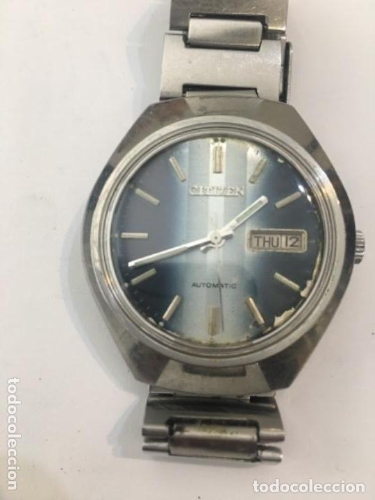 Relojes autom&aacute;ticos: RELOJ AUTOMATICO CITIZEN DIAL A LAS 3 VINTAGE FUNCIONANDO BICOLOR - Foto 1