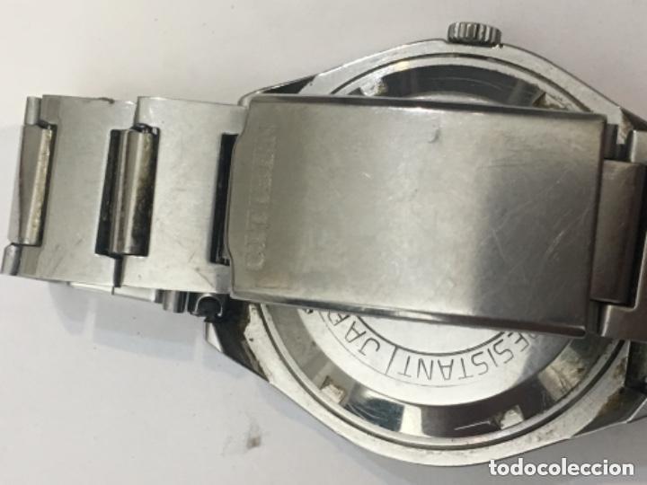 Relojes autom&aacute;ticos: RELOJ AUTOMATICO CITIZEN DIAL A LAS 3 VINTAGE FUNCIONANDO BICOLOR - Foto 4