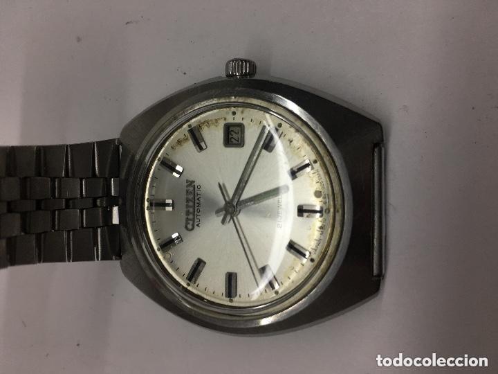 Relojes autom&aacute;ticos: RELOJ CITIZEN AUTOMATICO  21 JEWELS  DIA A LAS 3 FUNCIONANDO - Foto 6