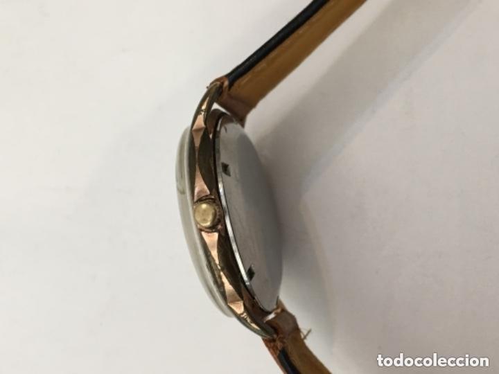 Relojes autom&aacute;ticos: RELOJ DUWARD CONTINUAL AUTOMATICO FUNCIONANDO CHAPADO ORO - Foto 2