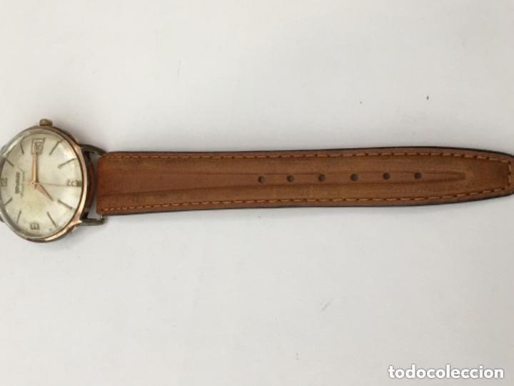Relojes autom&aacute;ticos: RELOJ DUWARD CONTINUAL AUTOMATICO FUNCIONANDO CHAPADO ORO - Foto 5