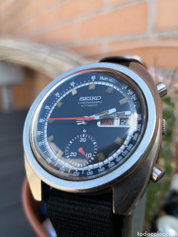 Reloj seiko crono vintage. 6139-6012, años 70. - Venduto all'asta -  125821047