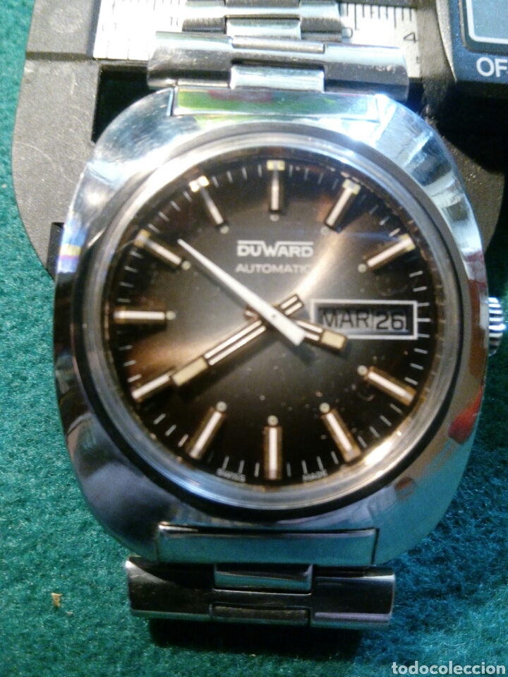 Relojes autom&aacute;ticos: Reloj Duward automatic date-day swiss made - Foto 2
