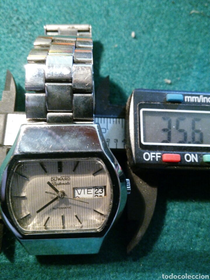 Relojes autom&aacute;ticos: Reloj Duward Diplomatic automatic, date-day swiss made - Foto 1