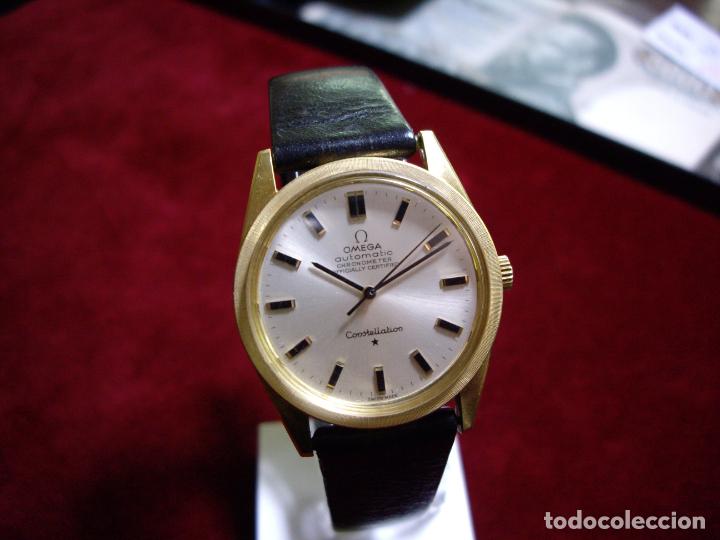 Relojes autom&aacute;ticos: RELOJ OMEGA CONSTELLATION AUTOMATICO - ORO 18 KILATES - IMPECABLE - Foto 3