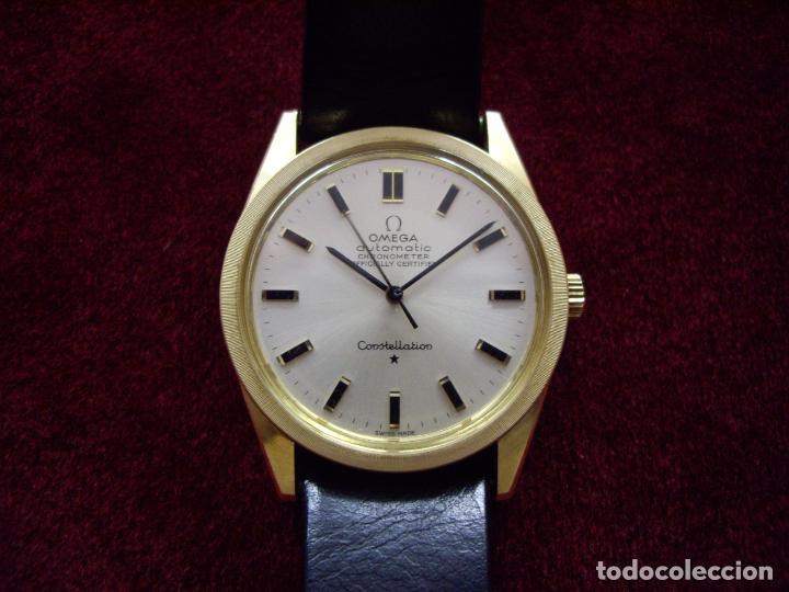 Relojes autom&aacute;ticos: RELOJ OMEGA CONSTELLATION AUTOMATICO - ORO 18 KILATES - IMPECABLE - Foto 5