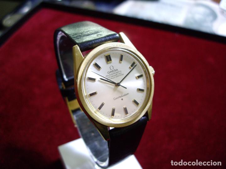 Relojes autom&aacute;ticos: RELOJ OMEGA CONSTELLATION AUTOMATICO - ORO 18 KILATES - IMPECABLE - Foto 6