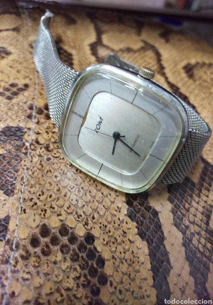 Relojes autom&aacute;ticos: RELOJ VINTAGE AUTOMATIC MARCA ROWI SWISS MADE - Foto 5