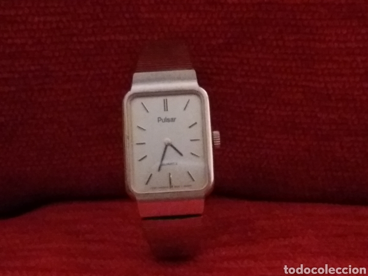 Relojes autom&aacute;ticos: RELOJ -PULSAR- DORADO FUNCIONANDO - Foto 3