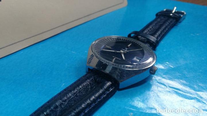 Relojes autom&aacute;ticos: Botito reloj Yema antiguo autom&aacute;tico, funciona bien, grande - Foto 16