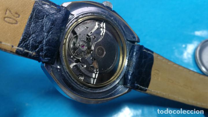 Relojes autom&aacute;ticos: Botito reloj Yema antiguo autom&aacute;tico, funciona bien, grande - Foto 22
