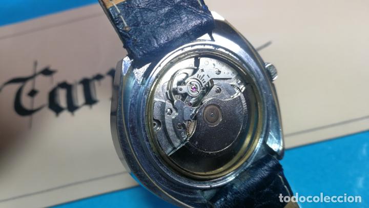Relojes autom&aacute;ticos: Botito reloj Yema antiguo autom&aacute;tico, funciona bien, grande - Foto 23