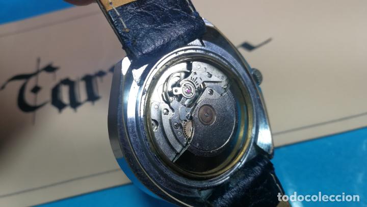 Relojes autom&aacute;ticos: Botito reloj Yema antiguo autom&aacute;tico, funciona bien, grande - Foto 24