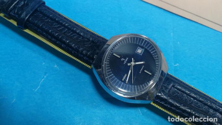 Relojes autom&aacute;ticos: Botito reloj Yema antiguo autom&aacute;tico, funciona bien, grande - Foto 35