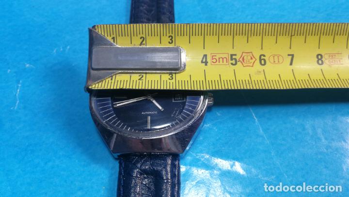 Relojes autom&aacute;ticos: Botito reloj Yema antiguo autom&aacute;tico, funciona bien, grande - Foto 40